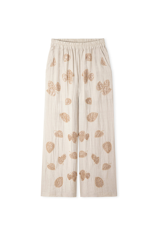 İşlemeli pantolon - 3