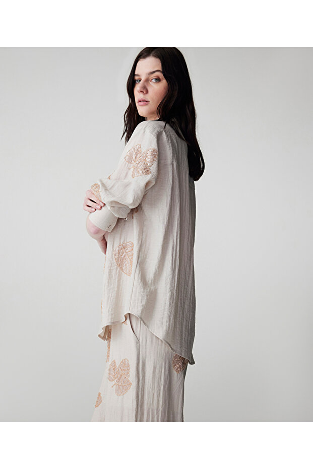 İşlemeli gömlek - 5