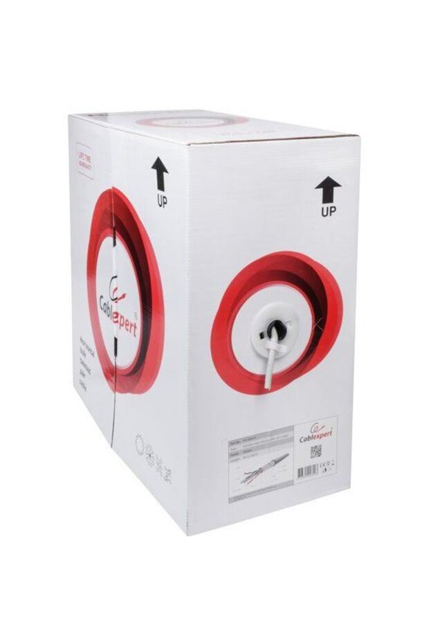 FTP solid cable, cat. 6, 305m, gray - 1