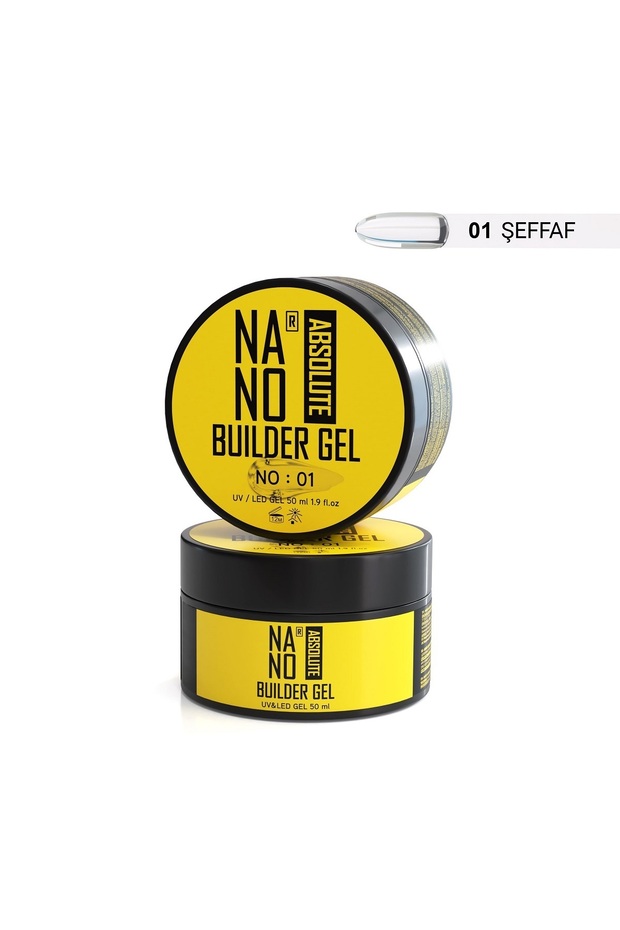 BUILDER JEL 50ML 01/ŞEFFAF G-1114