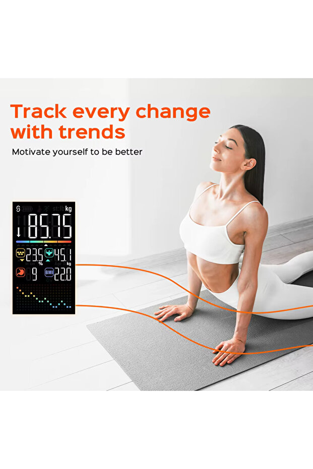 ProScale™ Smart Scale - Body Composition Analysis, 58 Indices - 6