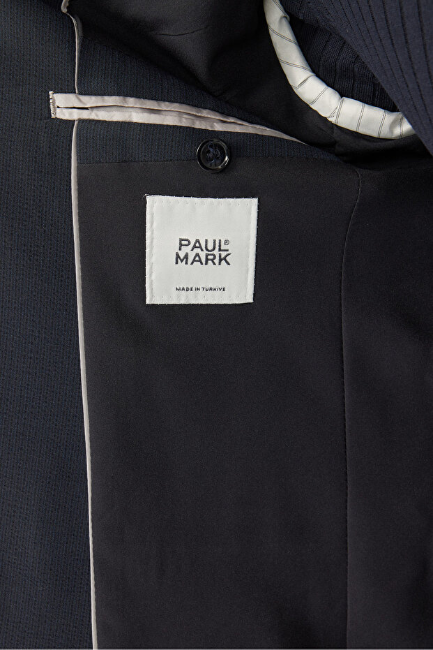 سترة رجالية بياقة على شكل طائر السنونو - 8