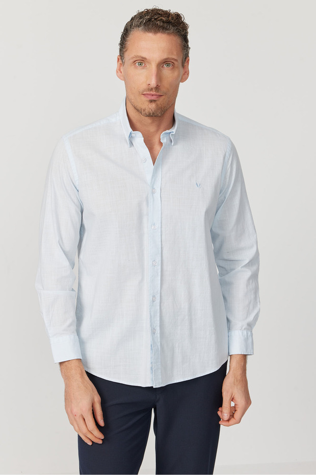 قميص رجالي عادي - 2