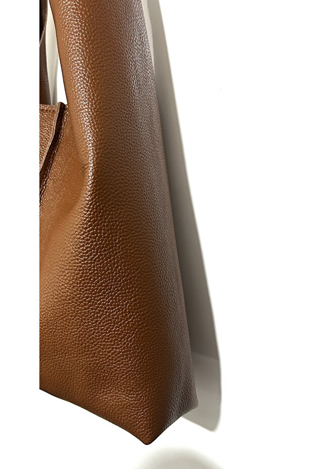 Taba Hakiki Deri Omuz Çantası - 3