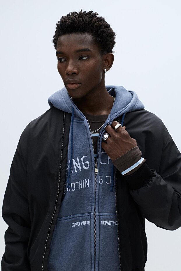 Hafif bomber ceket - 6