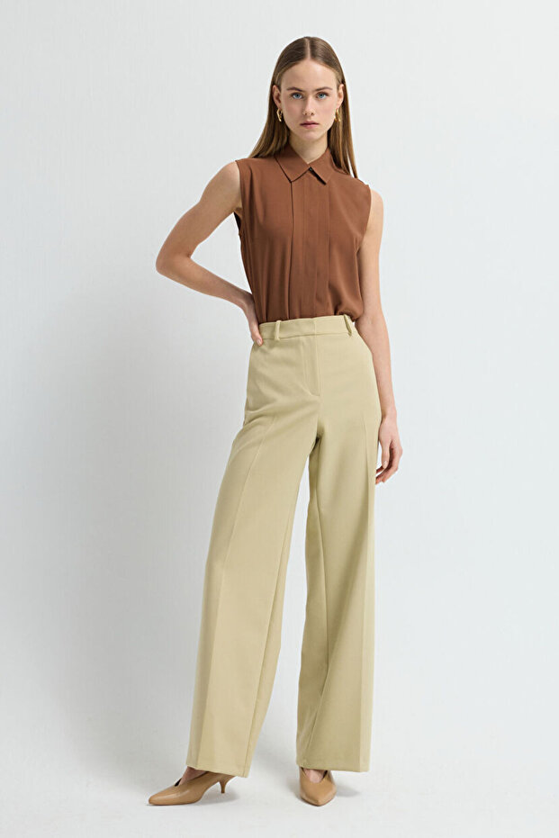 Geniş Paça Pantolon - 4