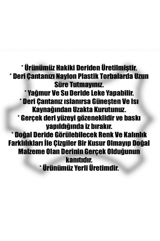 Taba Hakiki Deri Omuz Çantası - 4