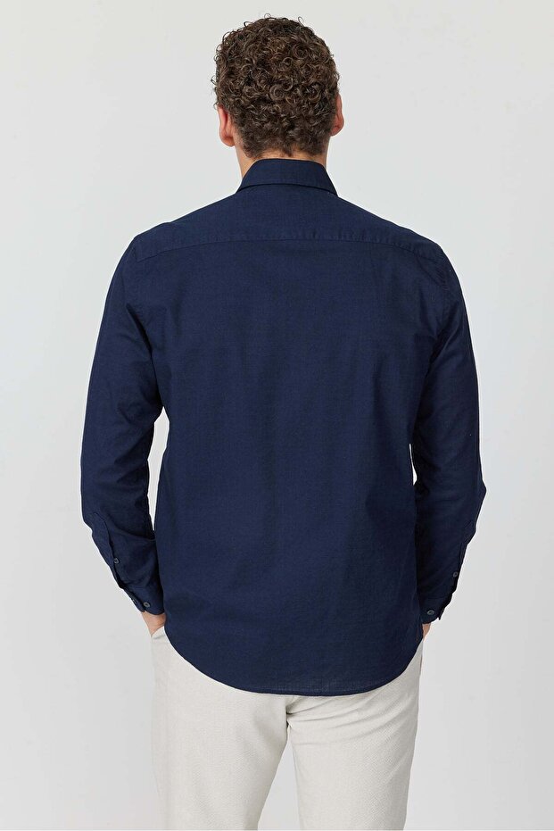 قميص رجالي عادي - 4