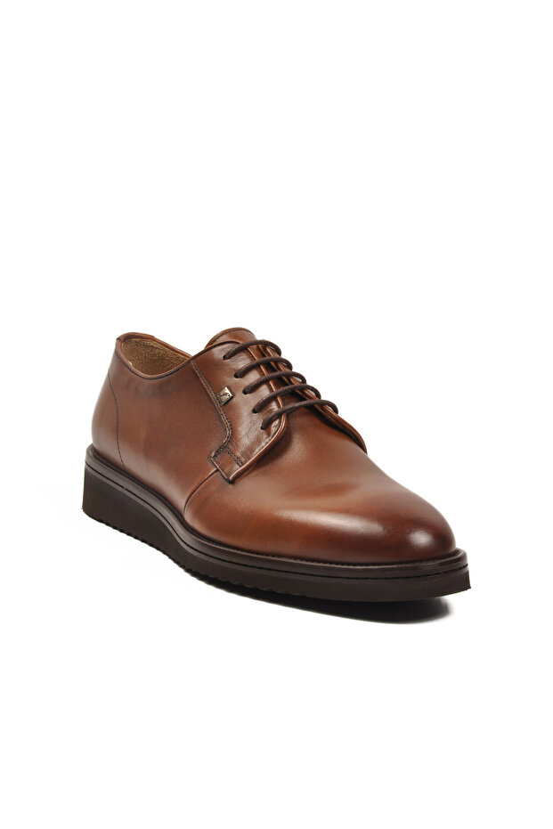 2980 Genuine Leather Brown Men's Casual Shoes