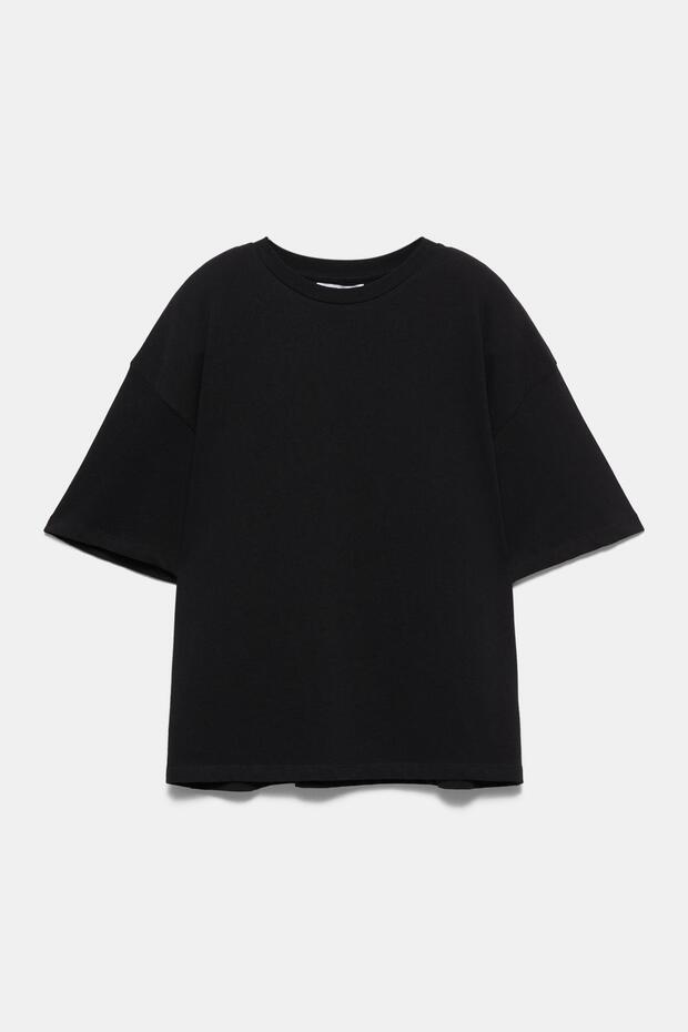 Oversize kısa kollu t-shirt - 6