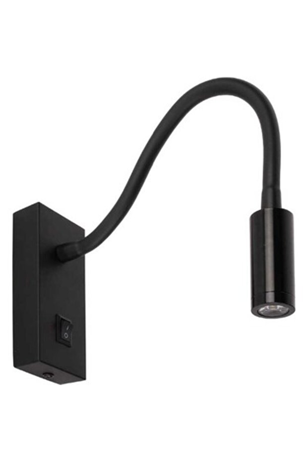 3W SİYAH 3000K LED APLİK - 1