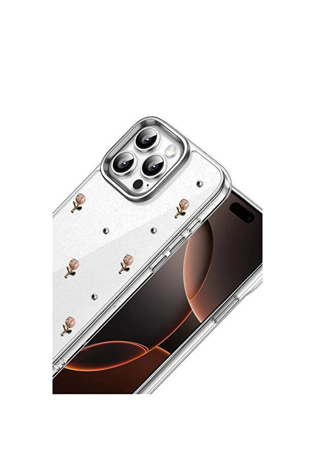 iPhone 15 Pro Bow Patterned Cover - Pattern 6 - 2