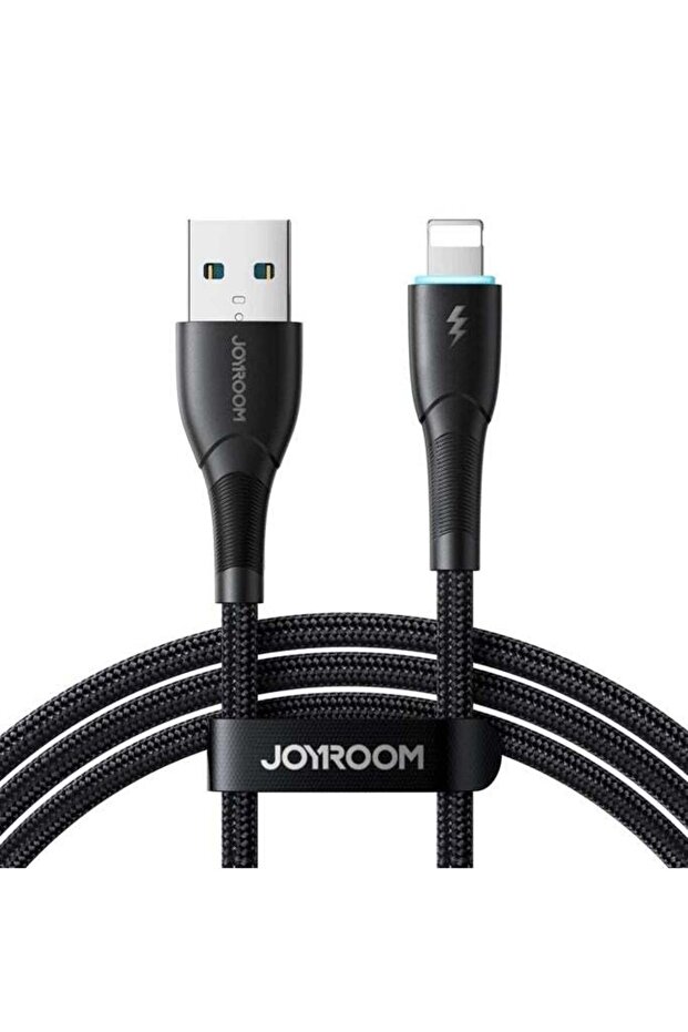كابل Starry Series SA32 3A USB-A / Lightning بطول 1 متر - أسود