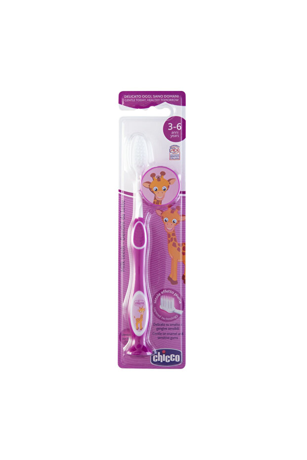 Toothbrush with protective ring - 3