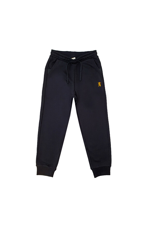 Kid's Tapered Fit French Terry Jogger with Elastic Waist