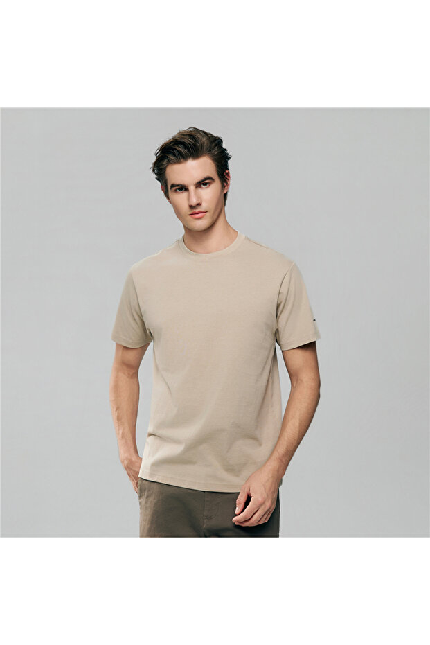 Men’s Slim Fit Cotton Crew Neck Tee