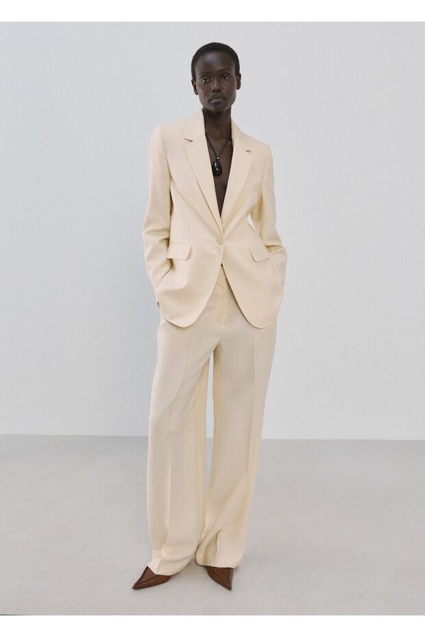 Lyocell blazer ceket - 2