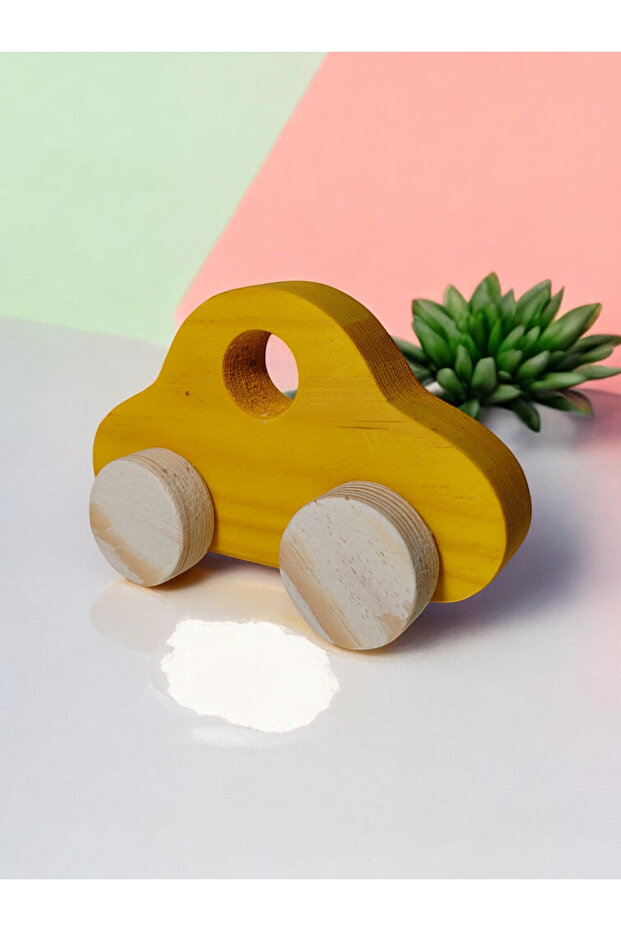 Wooden Toy Car Natural Handmade Toy