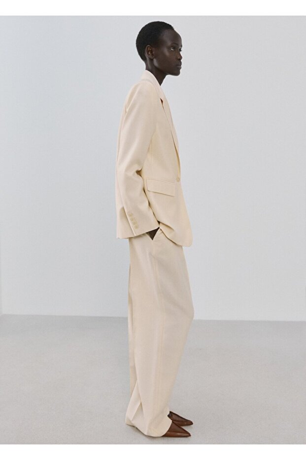 Lyocell düşük bel pantolon - 2