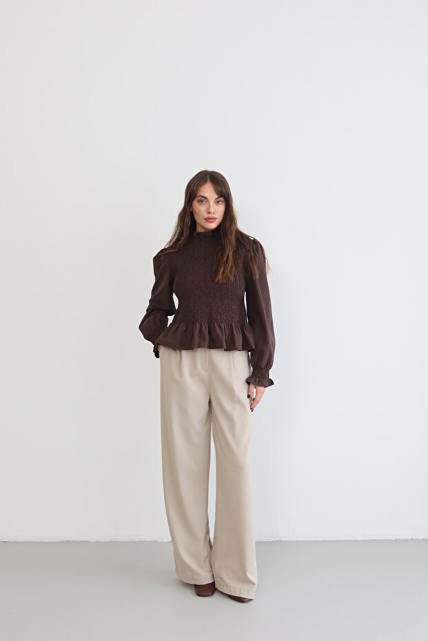 Gipeli poplin bluz - 4