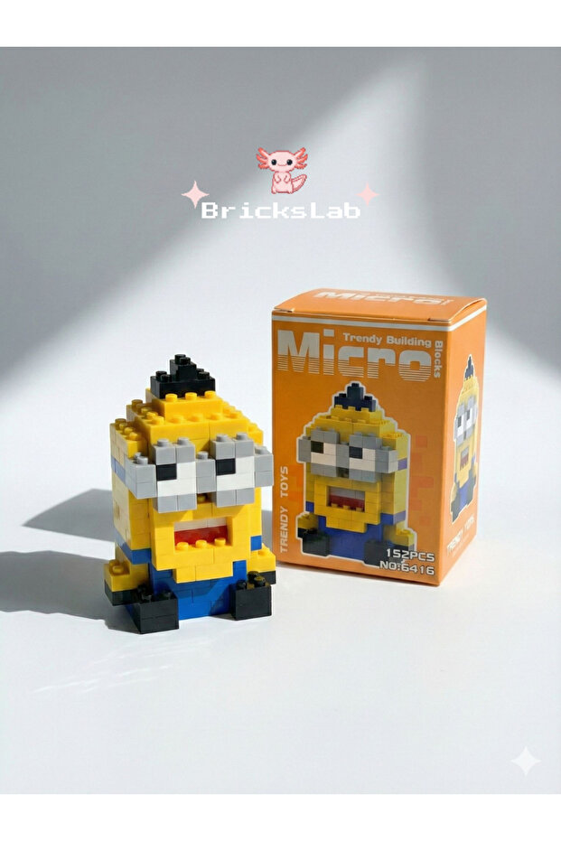 Minyon Mini 3D Puzzle Figür - 1