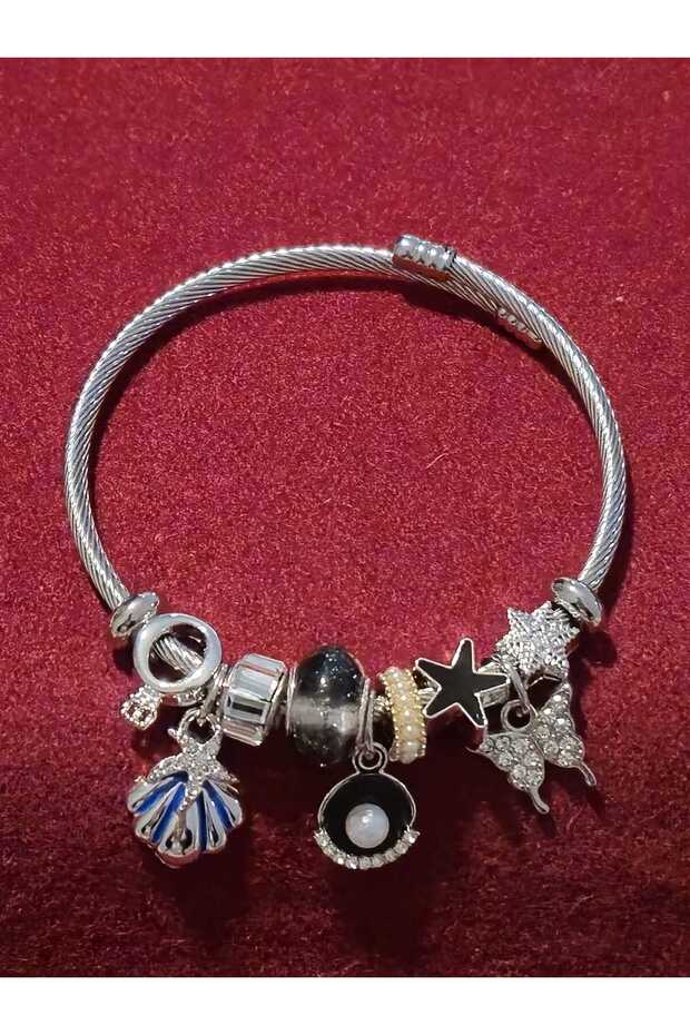 Charm Steel Bracelet