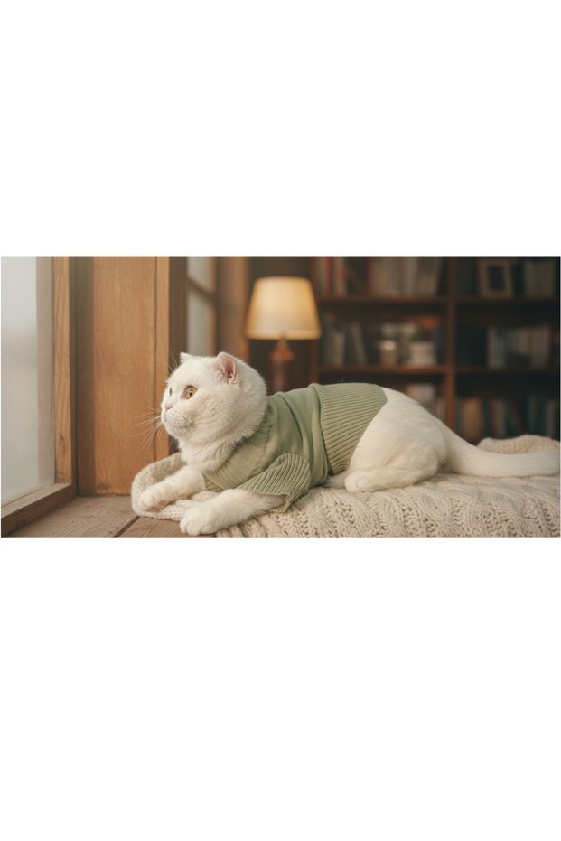 Knitwear Sweater for Cats and Dogs – Soft Textured, Warm Pet Clothing