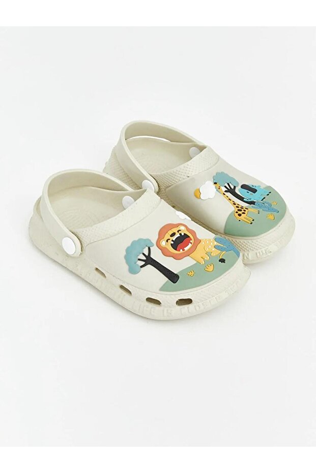 Animal Printed Baby Boy Sandals (S6)