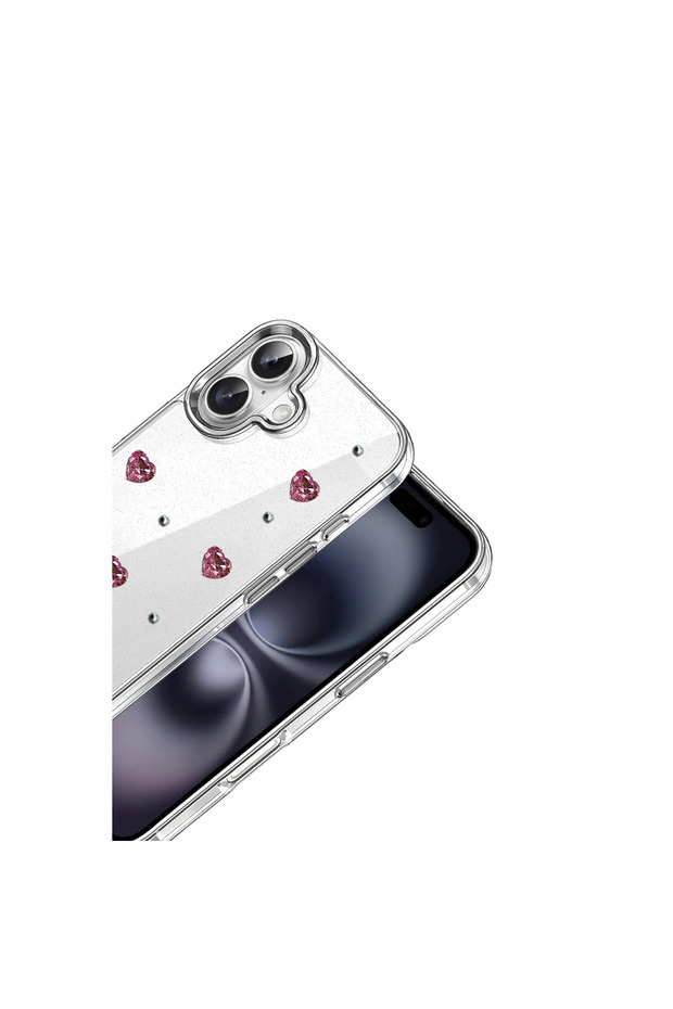 iPhone 16 Plus Bow Patterned Cover - Pattern 3 - 2