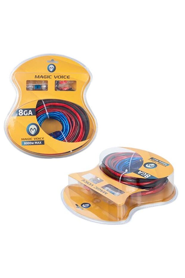 مجموعة كابلات مضخم الصوت السميكة من Magicvoice - 1
