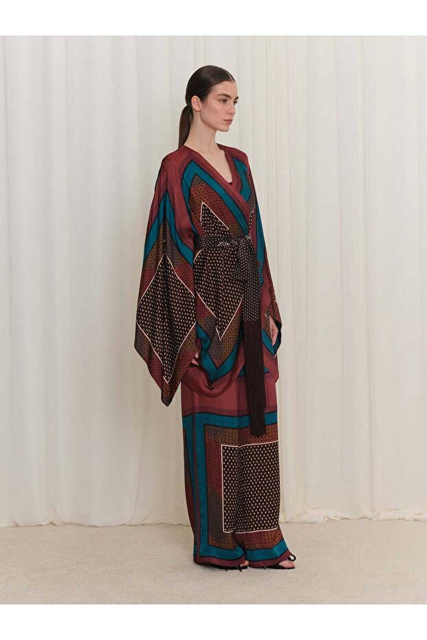 Pano Desenli Bluz - 3