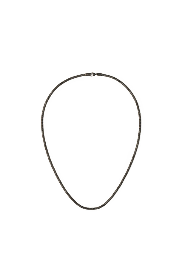 Tide Mesh Necklace Graphite 2.8