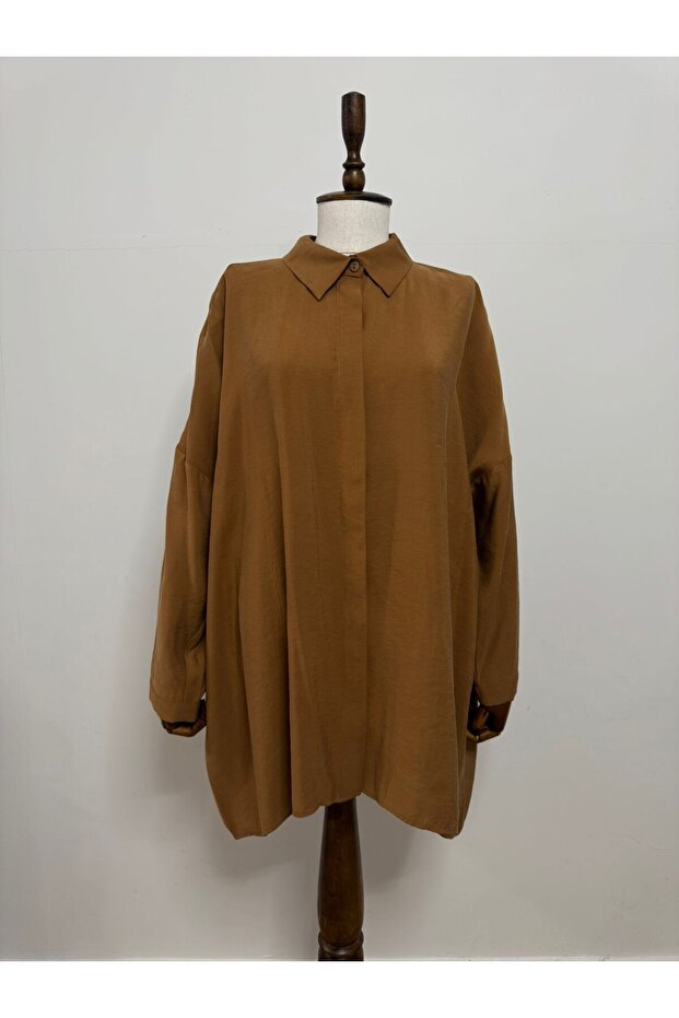 Y3001 Oversize Basic Gömlek - 3