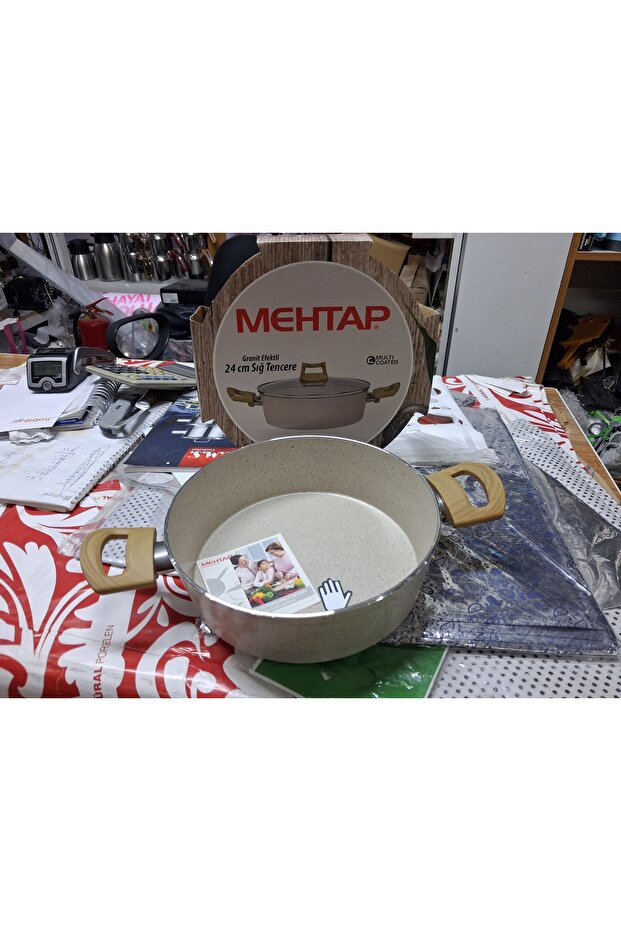 Granit basık tencere no 24 - 1