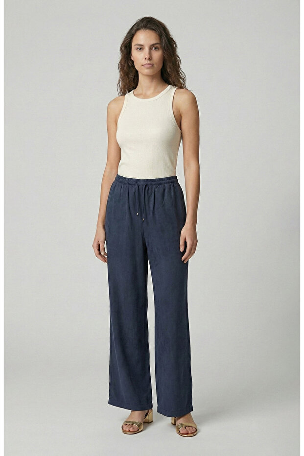 Kırık Beyaz Varak Baskılı Örme Atlet - 2