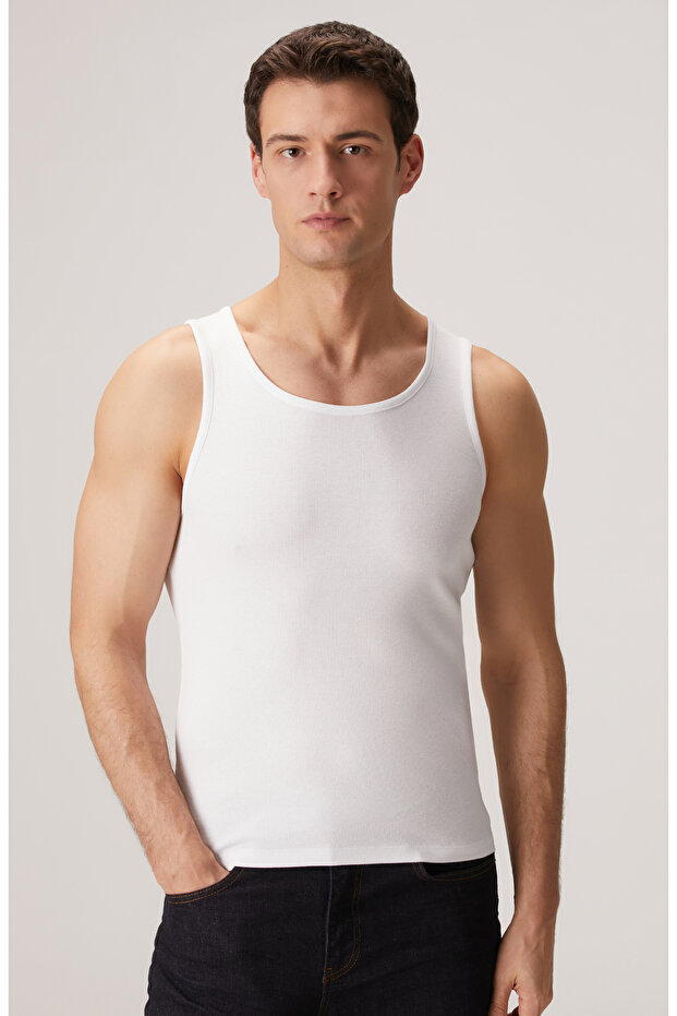 Beyaz Fitilli Atlet - 2