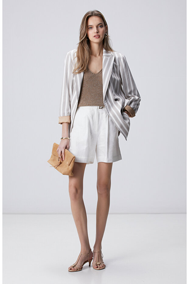 Bej Simli Triko Atlet - 3