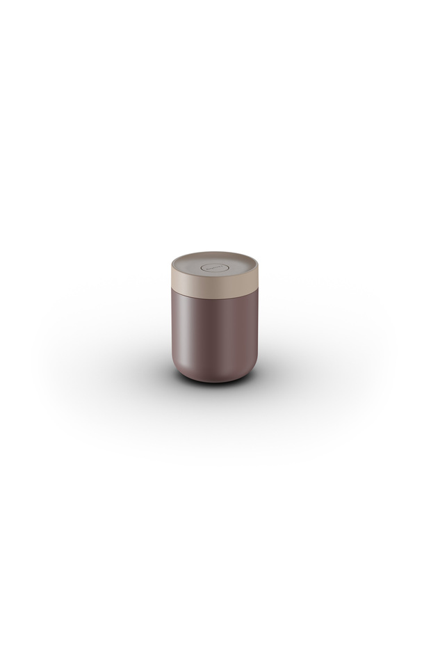 Home Snackable Food Thermos 500ml Nommie - Rose and Peach