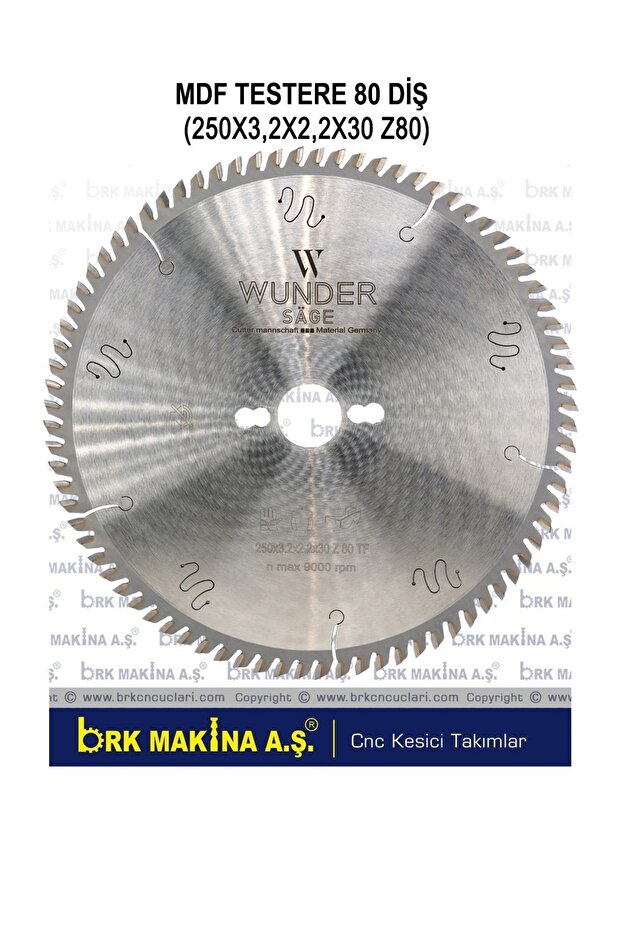 MDF SUNTA TESTERE 250x80 TESTERE - 1