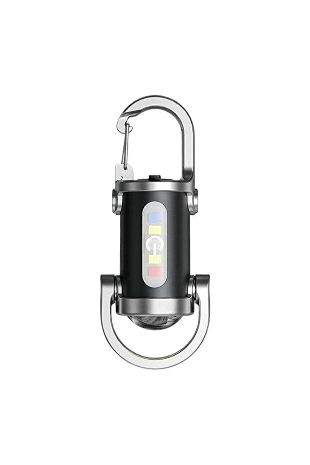 كما هو موضح، مصباح يدوي محمول للتخييم، قابل للشحن عبر منفذ USB، مصباح LED قوي، معدات خارجية
