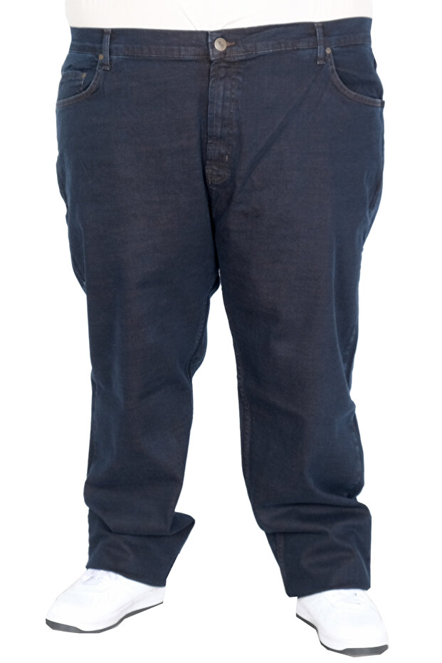 Mode XL Large Size Men's Denim Tint Pants 24915 Tint Brown