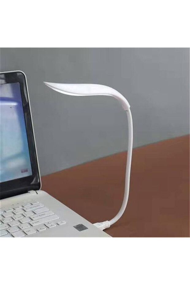 مصباح ليلي أبيض يعمل بمنفذ USB مزود بمستشعر، مصباح LED محمول، مناسب لأجهزة الكمبيوتر المحمولة ولوحات المفاتيح، مناسب للطلاب