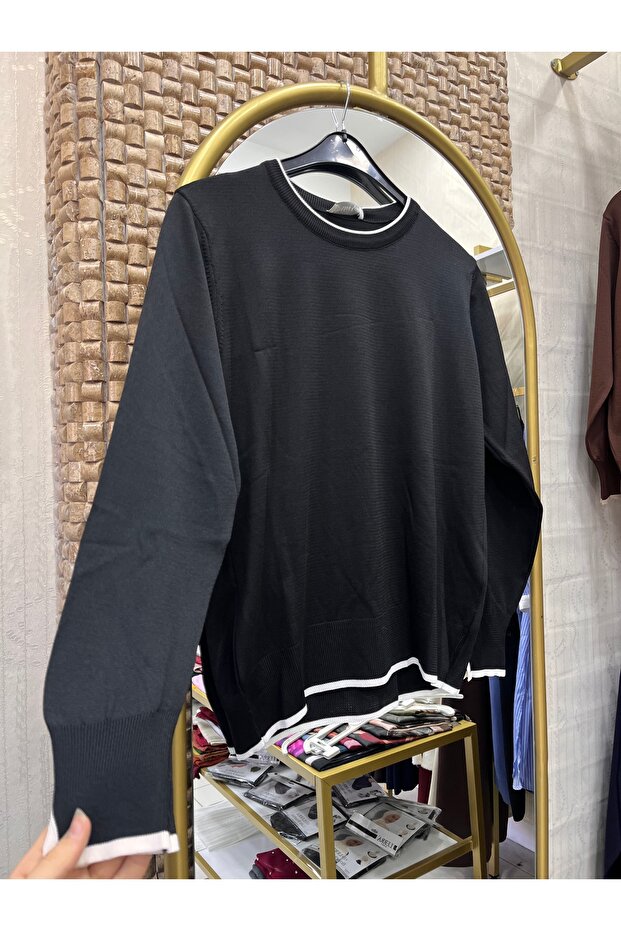 Merserize Triko Bluz Etek Üstü - 2