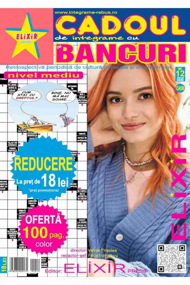 Cadoul de integrame cu bancuri nr. 12