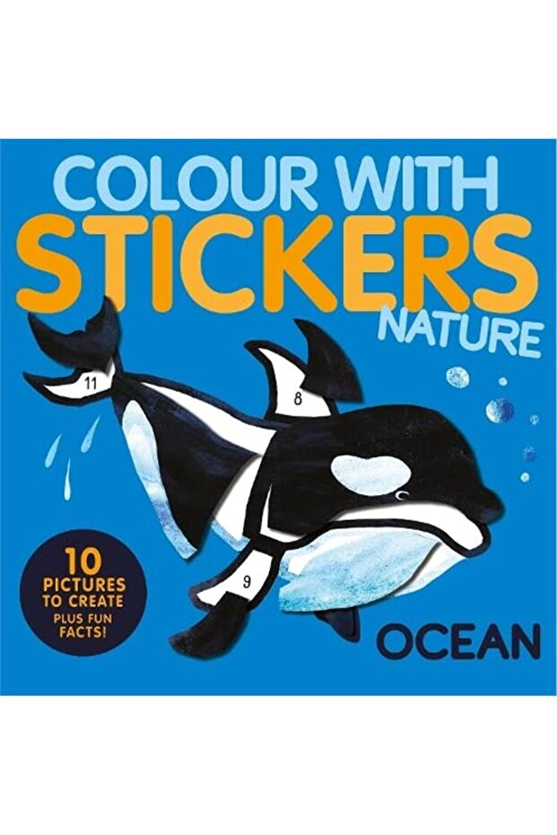 Colour with Stickers: Ocean