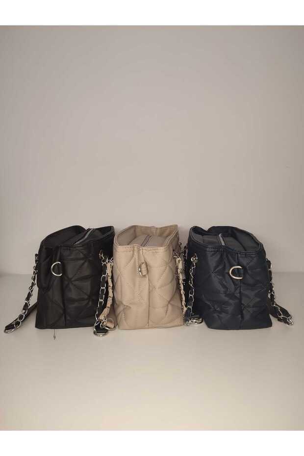 Shoulder Bag - Faux Leather