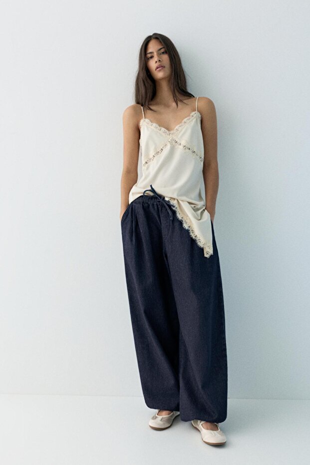 Şalvar pantolon jean - 2