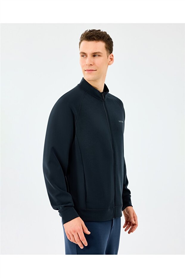 M Full Zip Regular Turttle Neck Jacket - 2