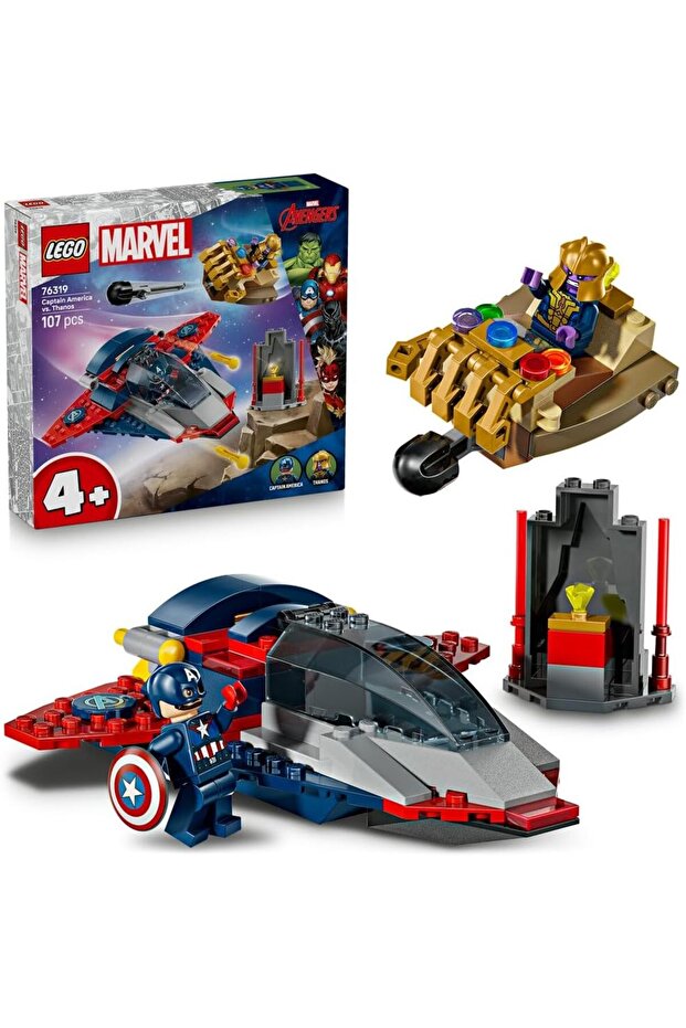 Marvel Super Heroes Captain America vs Thanos 76319 (Ages 4+)
