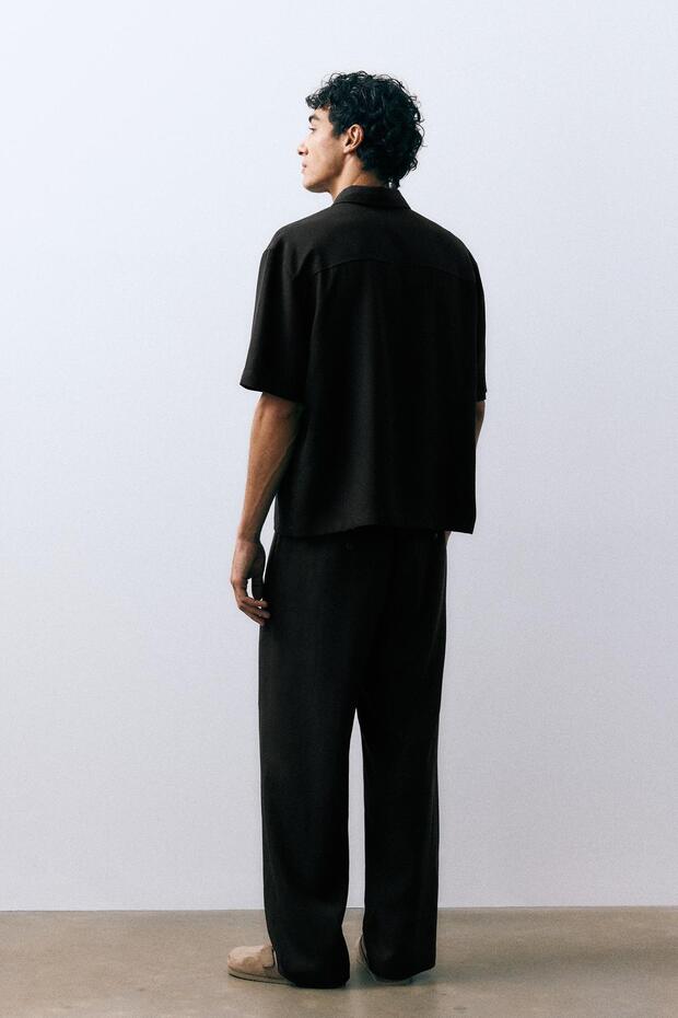 Kısa kollu cepli gömlek - 3